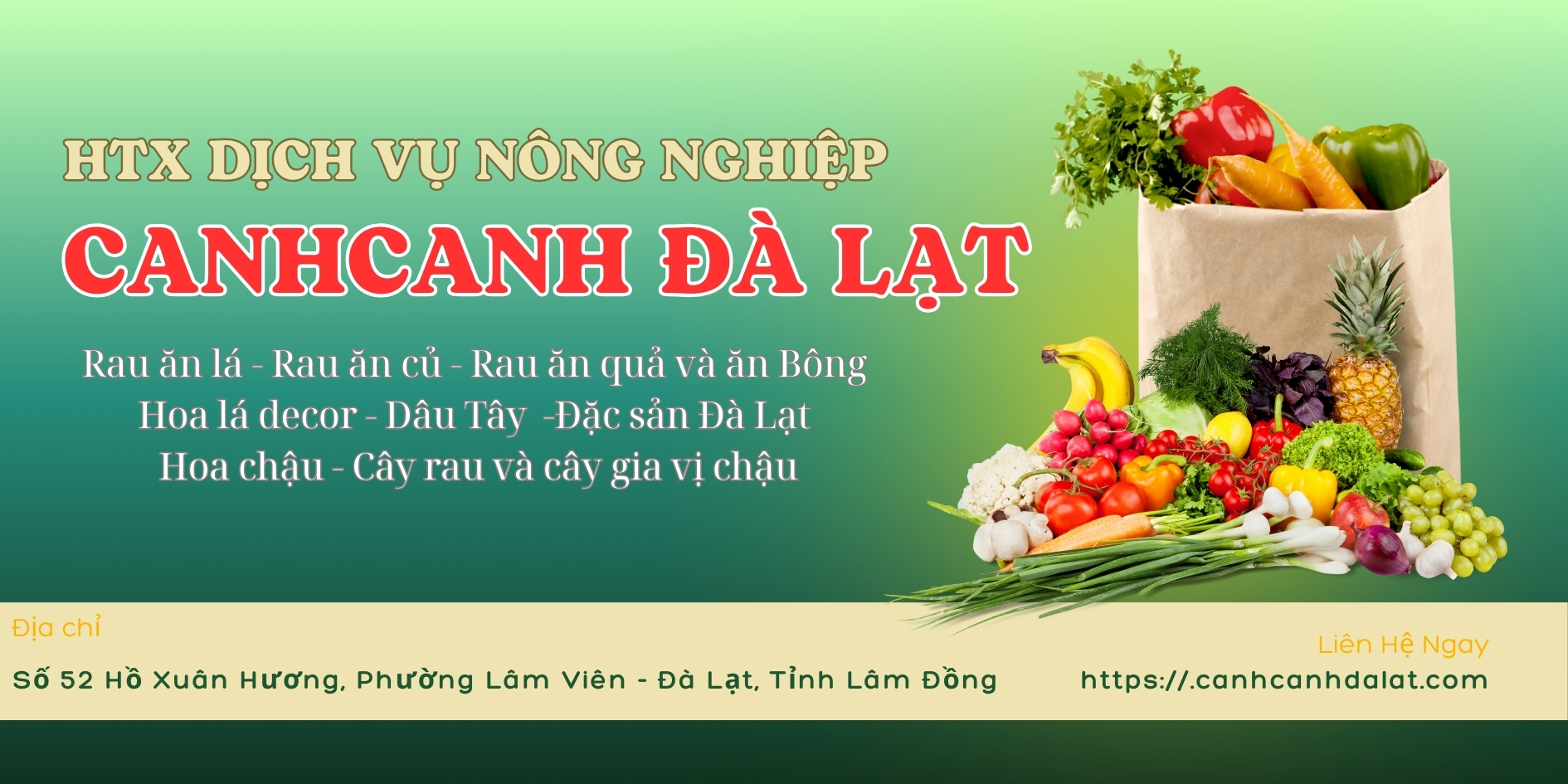 HỢP TÁC XÃ NÔNG SẢN TẠI ĐÀ LẠT